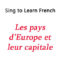 Les pays d’Europe et leur capitale